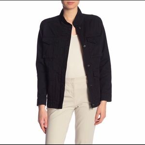 Vince. Black Denim Jacket